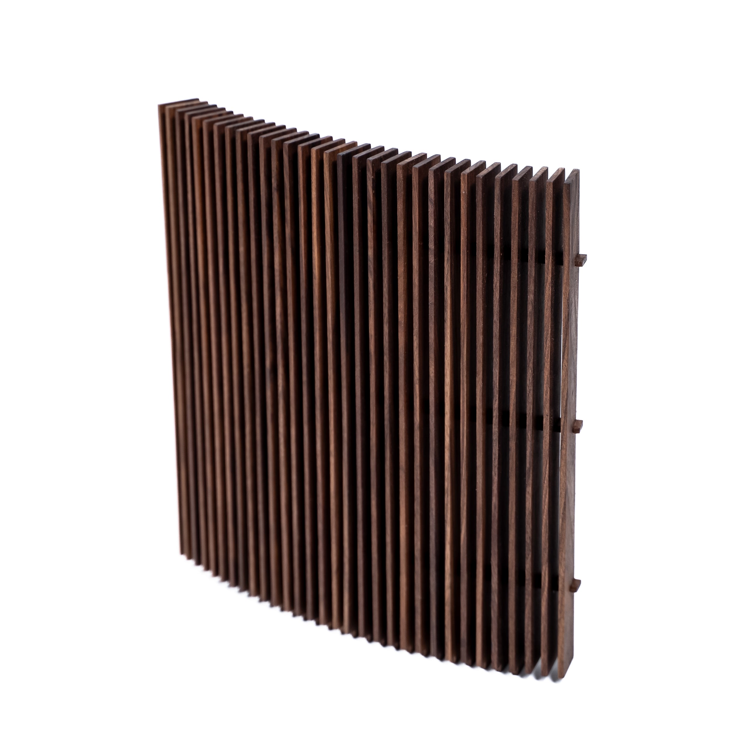 Luidsprekerhoezen voor Display LUNA - Walnoot (2 stuks)