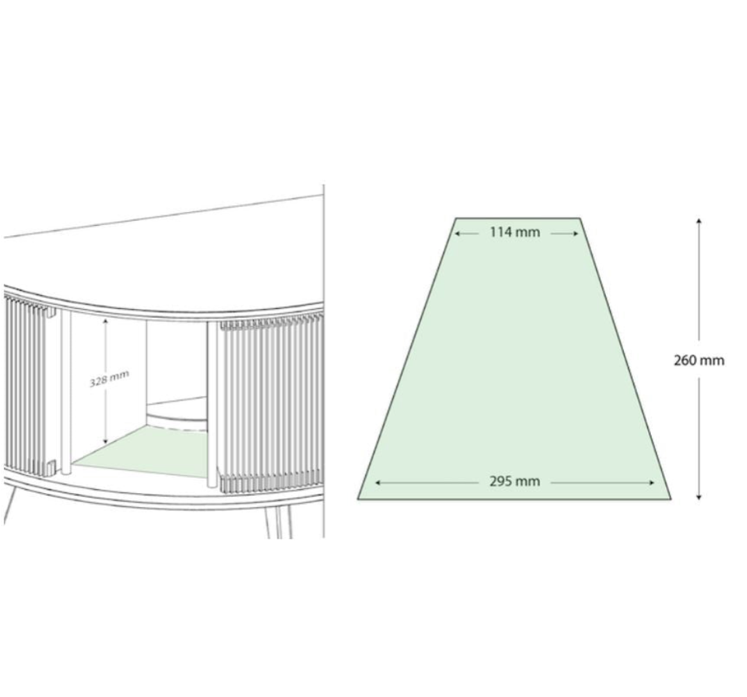 Display LUNA - Valnød