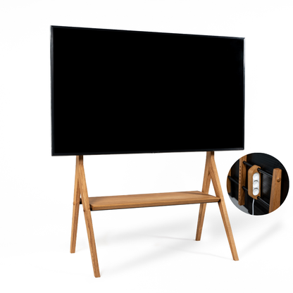 TV-stander i egetræ – KAYA
