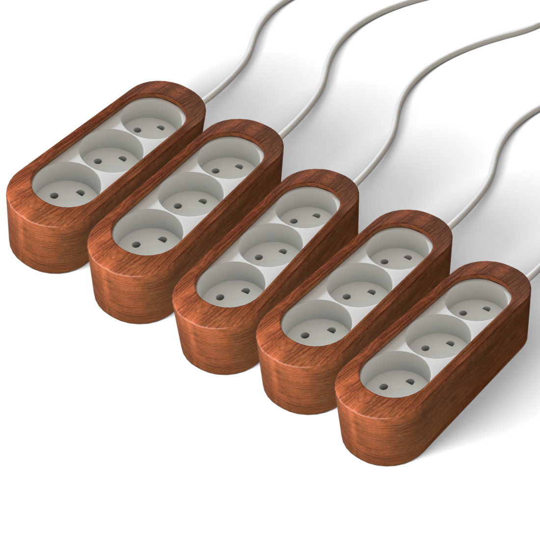 SOCKET - Walnoot (5 stuks)