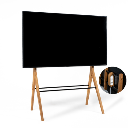 TV-stander i egetræ – KAYA