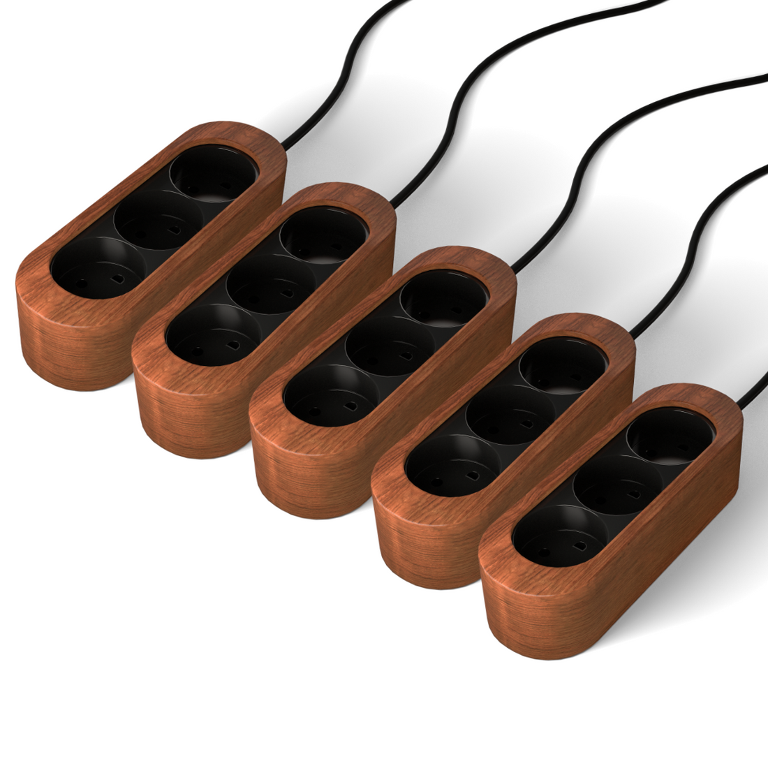 SOCKET - Walnoot (5 stuks)