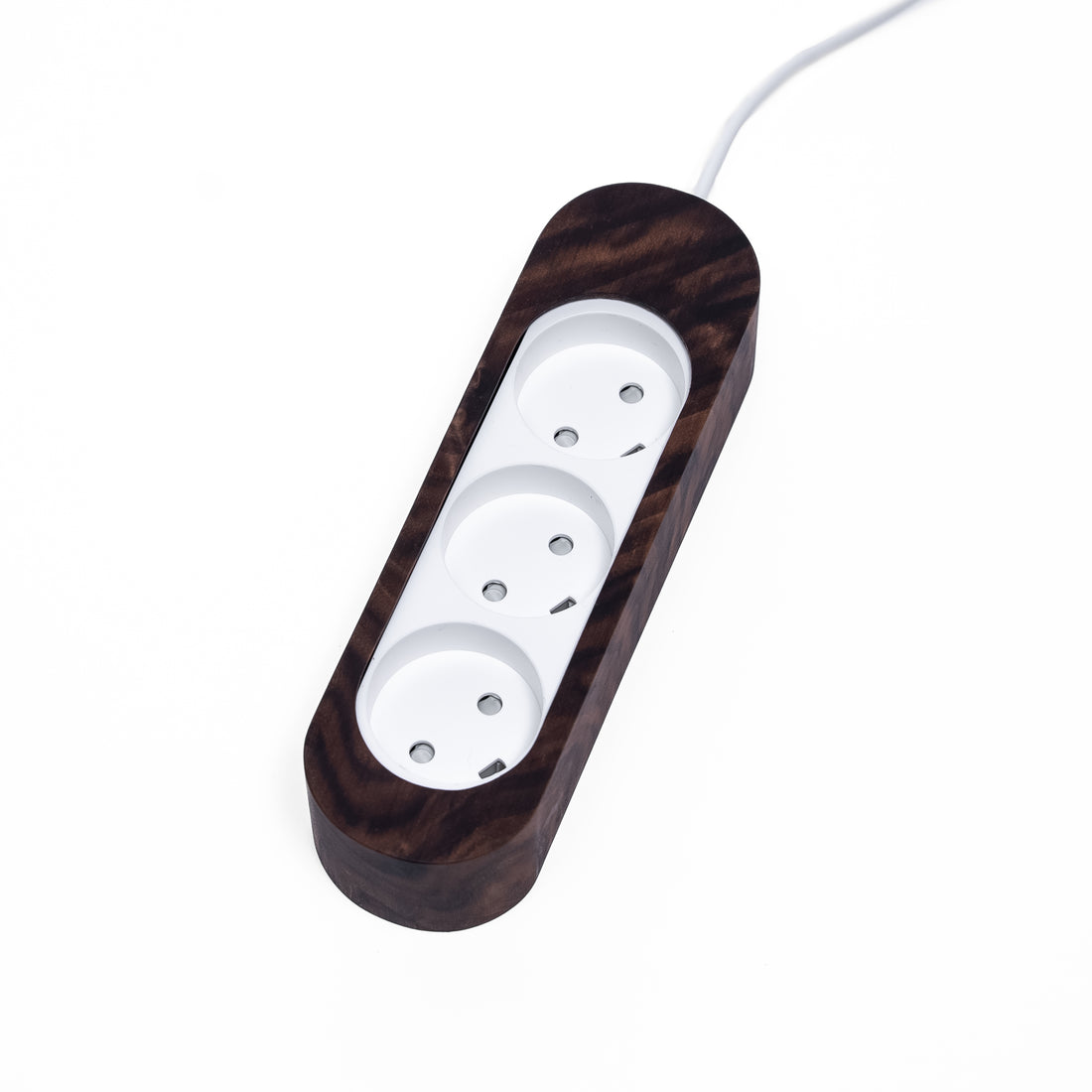 Stekkerdoos - Walnoot