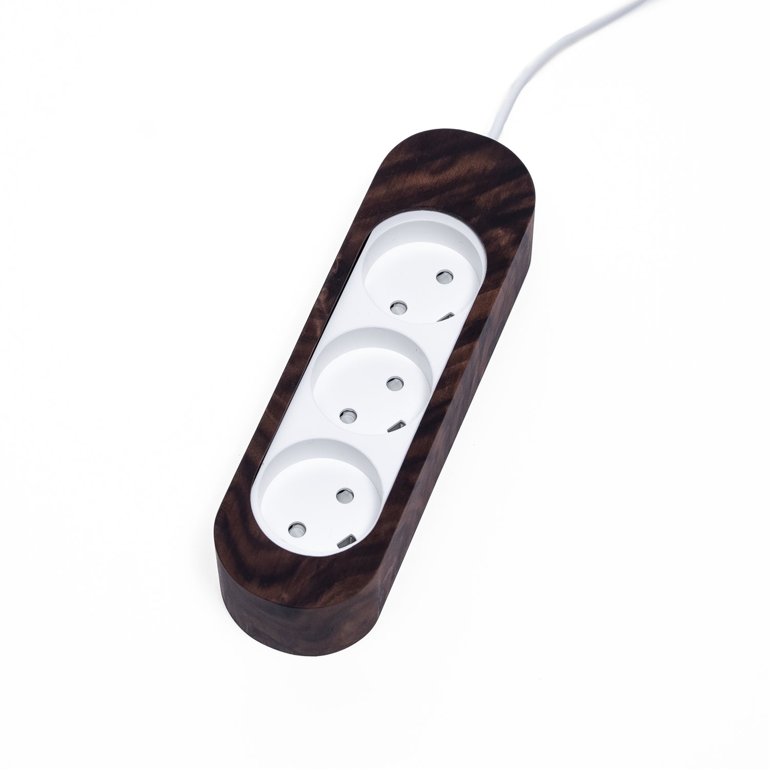 Stekkerdoos - Walnoot