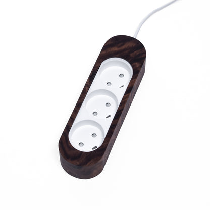 Stekkerdoos - Walnoot