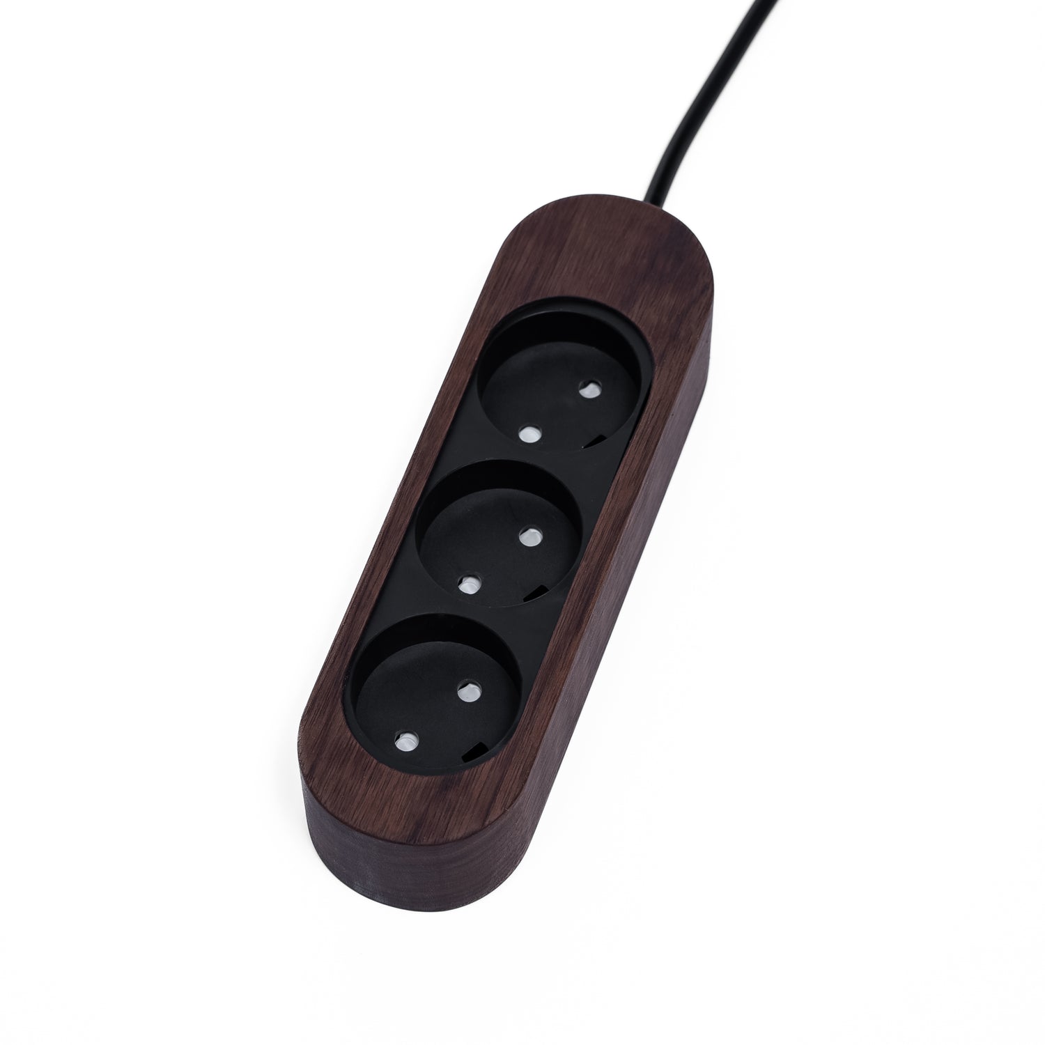 Stekkerdoos - Walnoot