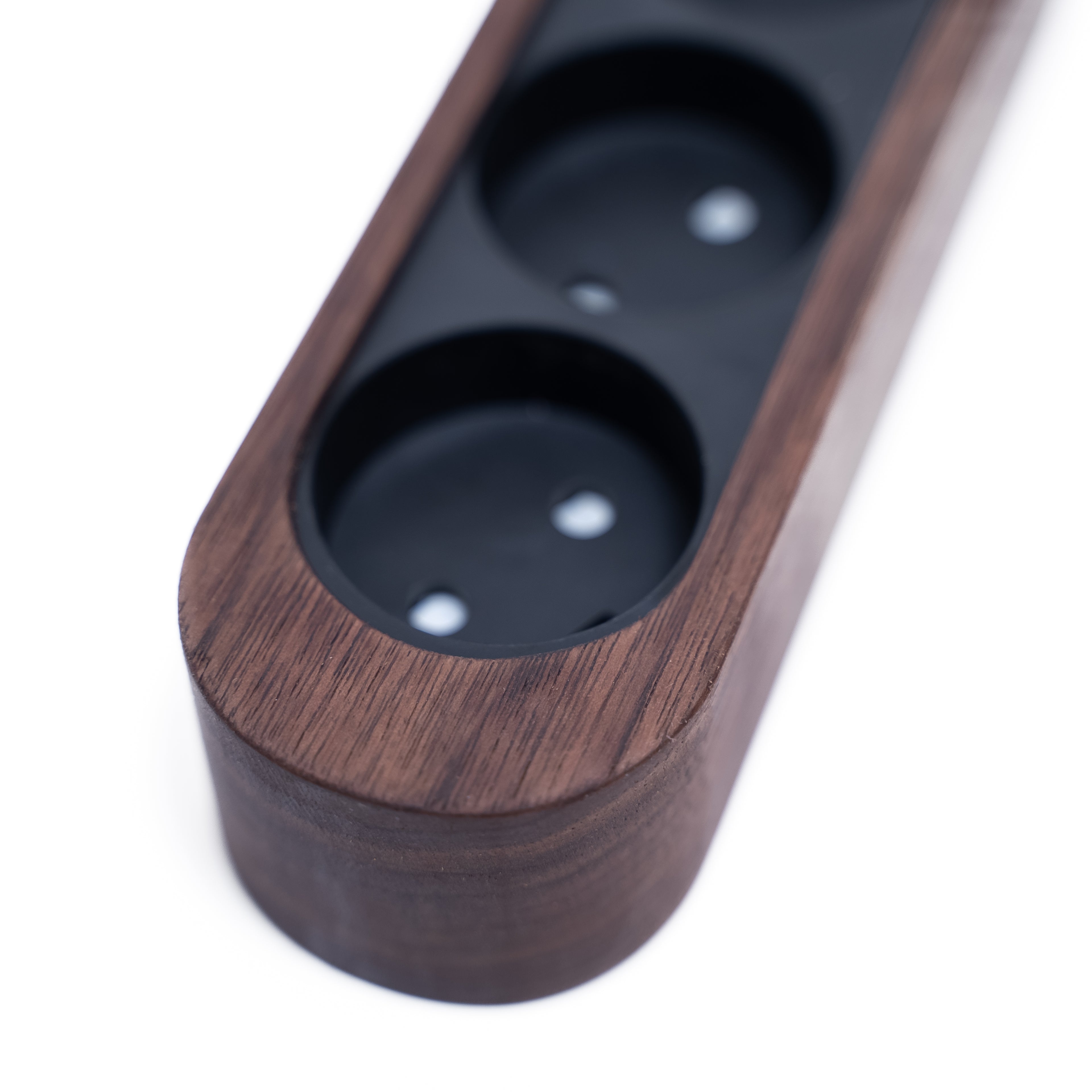 Stekkerdoos - Walnoot