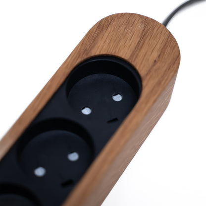 Power strip - Oak
