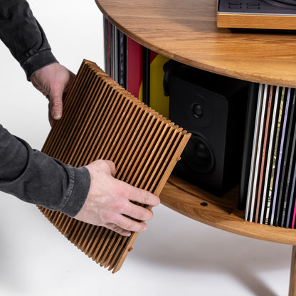 Display LUNA - Eikenhout