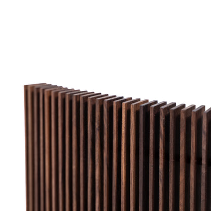 Luidsprekerhoezen voor Display LUNA - Walnoot (2 stuks)