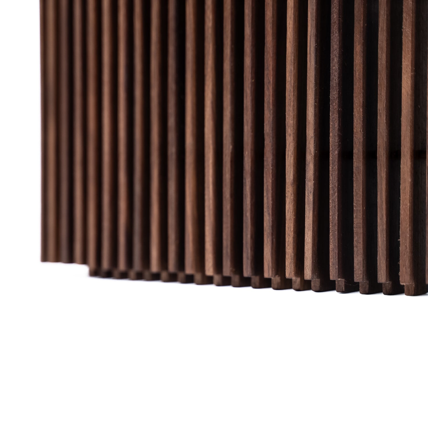 Luidsprekerhoezen voor Display LUNA - Walnoot (2 stuks)