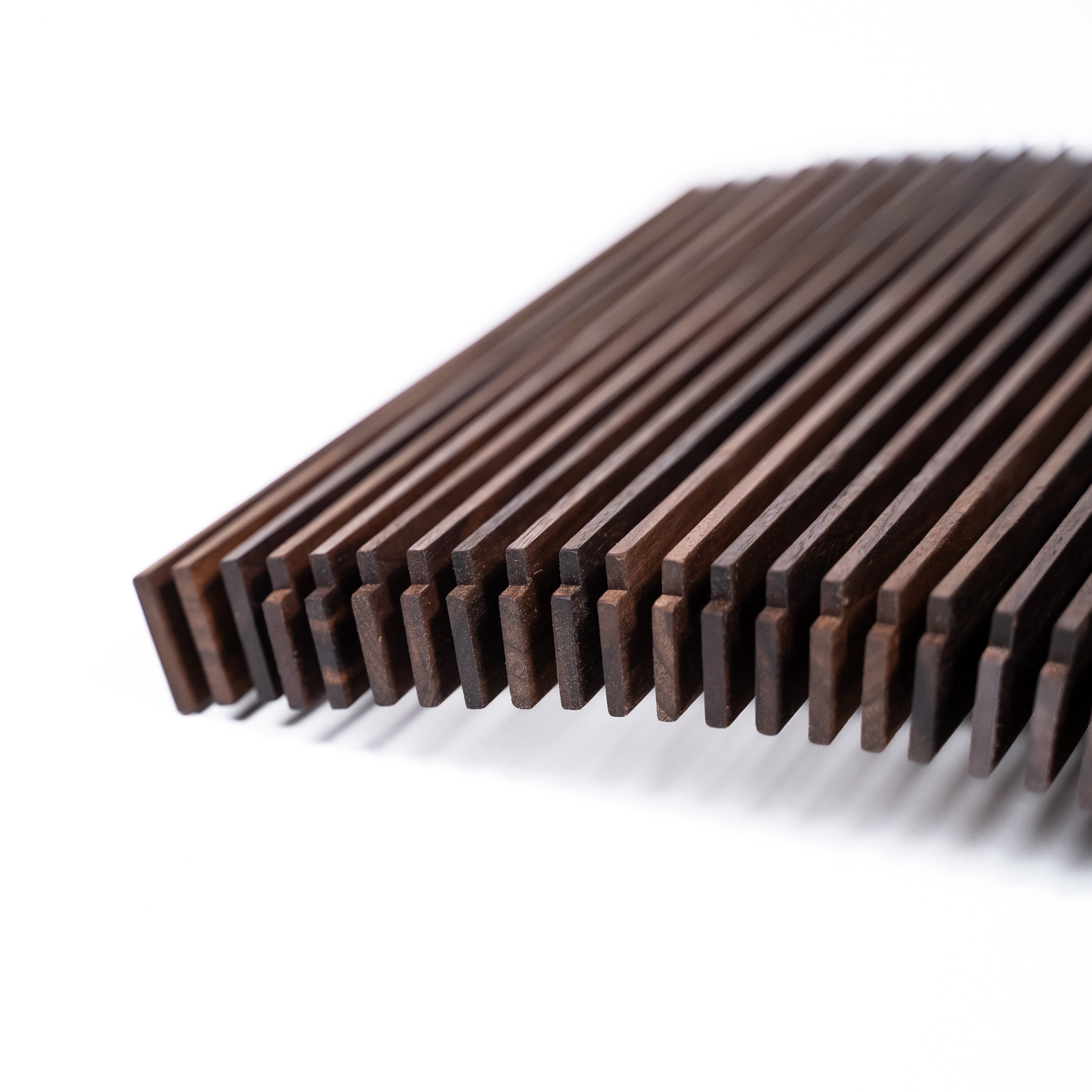 Luidsprekerhoezen voor Display LUNA - Walnoot (2 stuks)